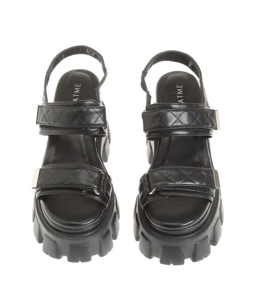 EATME（イートミー）の「キルティングベルトサンダル（サンダル・レディース・ブラック/アイボリー・LARGE/MEDIUM/SMALL）」の15枚目の写真