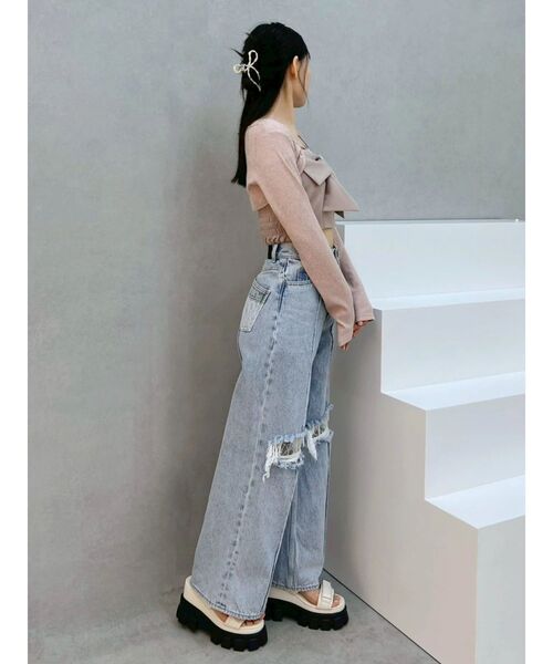 EATME(イートミー)の「キルティングベルトサンダル(サンダル・レディース・ブラック/アイボリー・LARGE/MEDIUM/SMALL)」の12枚目の写真