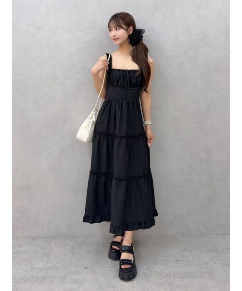 EATME(イートミー)の「キルティングベルトサンダル(サンダル・レディース・ブラック/アイボリー・LARGE/MEDIUM/SMALL)」の13枚目の写真