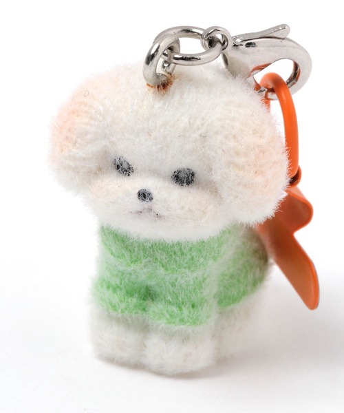 tiny tiny（ティニーティニー）の「チャームベース付きフロッキーアニマル[tiny tiny(ティニーティニー)]（スマホグッズ・レディース・その他2/その他1/その他3/その他4・0）」の8枚目の写真