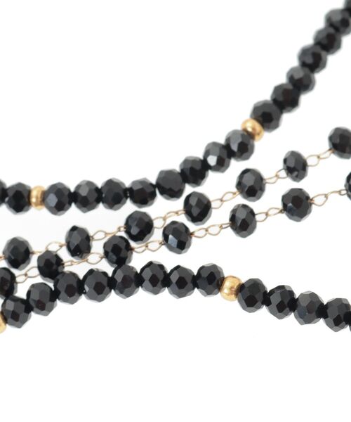 AMERICAN HOLIC（アメリカンホリック）の「【2点SET】 ビーズネックレス（ネックレス・レディース・ブラック・FREE）」の6枚目の写真