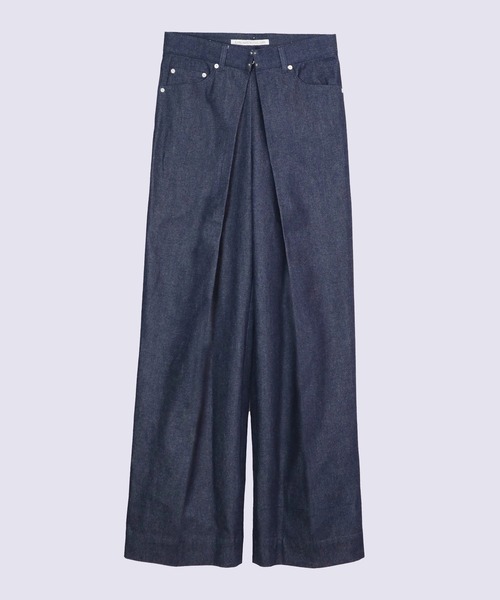 JOHN LAWRENCE SULLIVAN(ジョンローレンスサリバン)の「【JOHN LAWRENCE SULLIVAN】RIGID DENIM WIDE PANTS(デニムパンツ・メンズ・ブラック/インディゴブルー・46/44)」の17枚目の写真