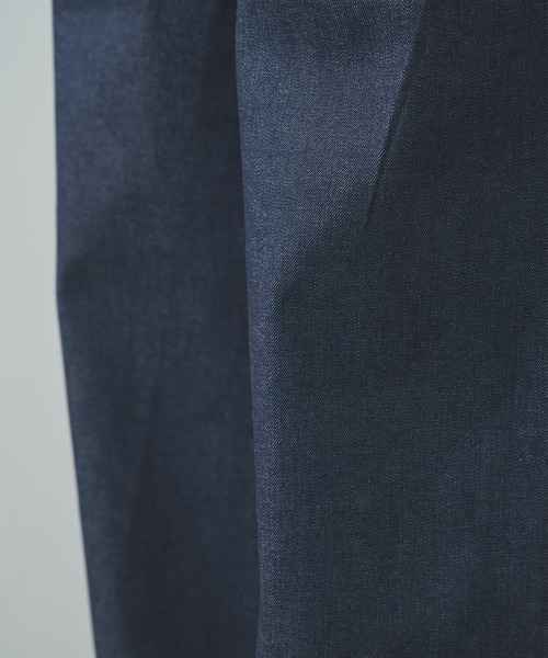 JOHN LAWRENCE SULLIVAN(ジョンローレンスサリバン)の「【JOHN LAWRENCE SULLIVAN】RIGID DENIM WIDE PANTS(デニムパンツ・メンズ・ブラック/インディゴブルー・46/44)」の15枚目の写真