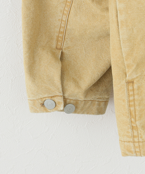 JOURNAL STANDARD（ジャーナルスタンダード）の「【TONYWACK/トニーワック】 GARMENT WASHED BARN JACKET（ブルゾン・レディース・ベージュ・LARGE）」の4枚目の写真