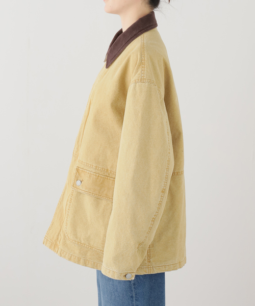 JOURNAL STANDARD（ジャーナルスタンダード）の「【TONYWACK/トニーワック】 GARMENT WASHED BARN JACKET（ブルゾン・レディース・ベージュ・LARGE）」の16枚目の写真