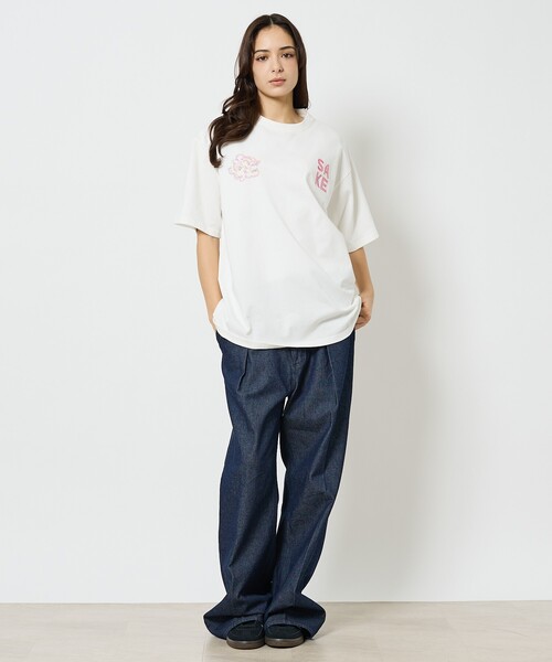 ABAHOUSE(アバハウス)の「【YOIDORE/ヨイドレ】 酒愛好家 刺繍Tシャツ/SAKE ネオンプリントTシャツ(Tシャツ/カットソー・メンズ・グリーン/ホワイト系その他2/ブラック系その他/ブラック系その他2/ネイビー/ホワイト系その他・M/L)」の17枚目の写真