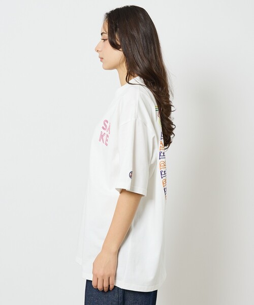 ABAHOUSE(アバハウス)の「【YOIDORE/ヨイドレ】 酒愛好家 刺繍Tシャツ/SAKE ネオンプリントTシャツ(Tシャツ/カットソー・メンズ・グリーン/ホワイト系その他2/ブラック系その他/ブラック系その他2/ネイビー/ホワイト系その他・M/L)」の20枚目の写真