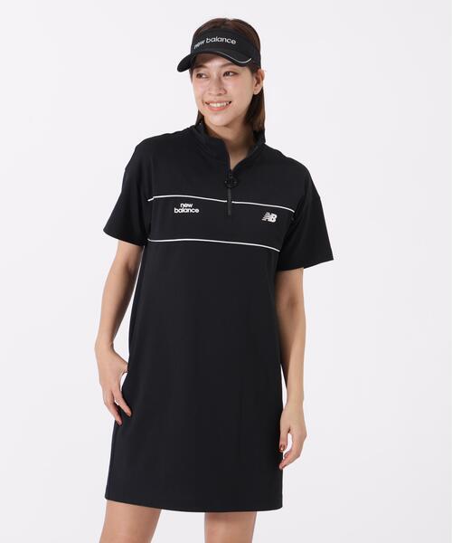 セール】【new balance golf】スウェット ハーフジップ ワンピース