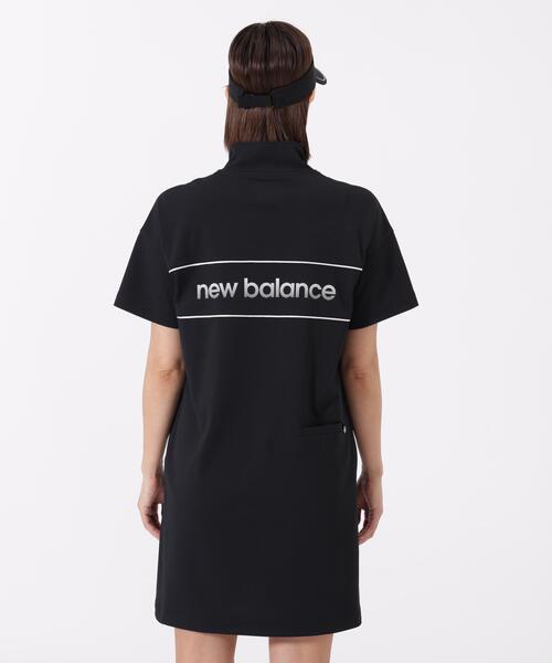New Balance Golf(ニューバランスゴルフ)の「【new balance golf】スウェット ハーフジップ ワンピース (WOMENS)(ワンピース・レディース・ブラック/ホワイト・SMALL/MEDIUM/LARGE)」の7枚目の写真