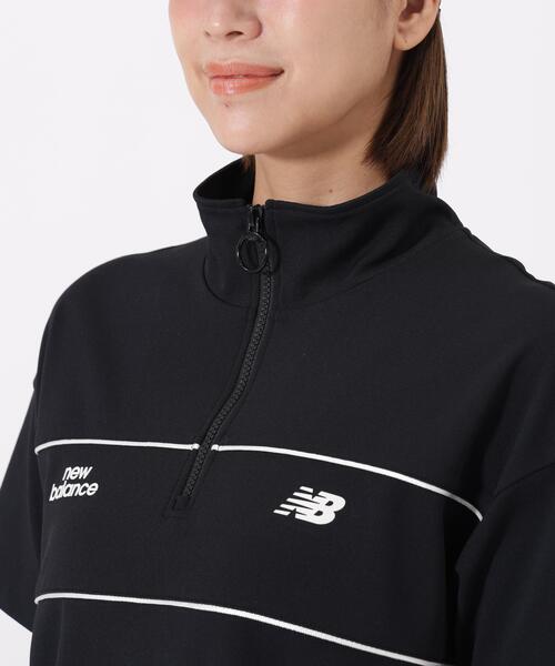 New Balance Golf(ニューバランスゴルフ)の「【new balance golf】スウェット ハーフジップ ワンピース (WOMENS)(ワンピース・レディース・ブラック/ホワイト・SMALL/MEDIUM/LARGE)」の9枚目の写真