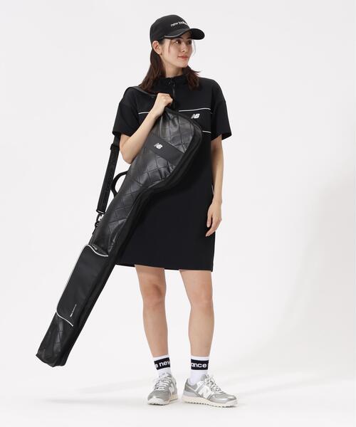 New Balance Golf(ニューバランスゴルフ)の「【new balance golf】スウェット ハーフジップ ワンピース (WOMENS)(ワンピース・レディース・ブラック/ホワイト・SMALL/MEDIUM/LARGE)」の14枚目の写真