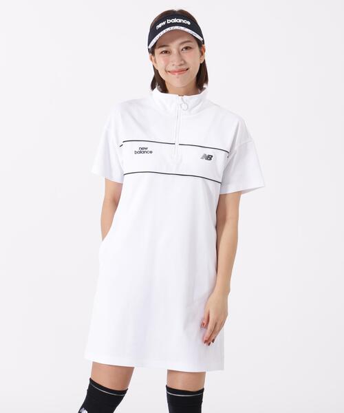 New Balance Golf(ニューバランスゴルフ)の「【new balance golf】スウェット ハーフジップ ワンピース (WOMENS)(ワンピース・レディース・ブラック/ホワイト・SMALL/MEDIUM/LARGE)」の20枚目の写真
