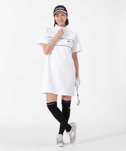New Balance Golf(ニューバランスゴルフ)の「【new balance golf】スウェット ハーフジップ ワンピース (WOMENS)(ワンピース・レディース・ブラック/ホワイト・SMALL/MEDIUM/LARGE)」の22枚目の写真