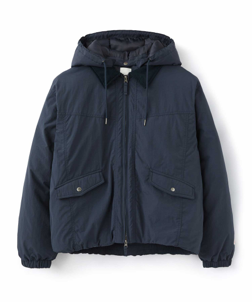 配色カラー プファーダウン_NAVY