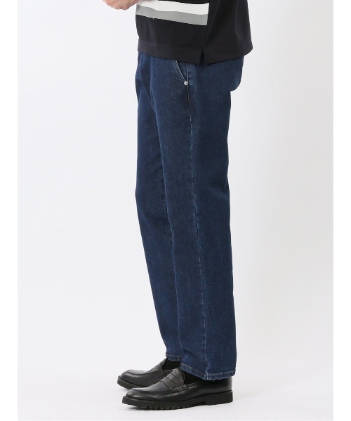 TAKA-Q（タカキュー）の「【ストレッチ ウォッシャブル】タカキュー デニム トラウザー パンツ(セットアップ可能)（デニムパンツ・メンズ・ネイビー・MEDIUM/LARGE/X-LARGE/S/3L）」の4枚目の写真