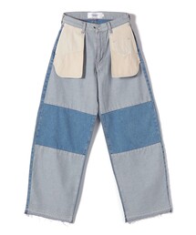 JANESMITH（ジェーンスミス）の「JANE SMITH:〈洗濯機可能〉インサイド アウト 5 ポケット パンツ（デニムパンツ）」