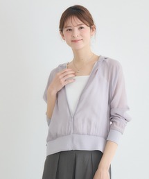 KATHARINE ROSS（キャサリンロス）の「【KATHARINE ROSS】シアーフードブルゾン（ブルゾン・レディース）」