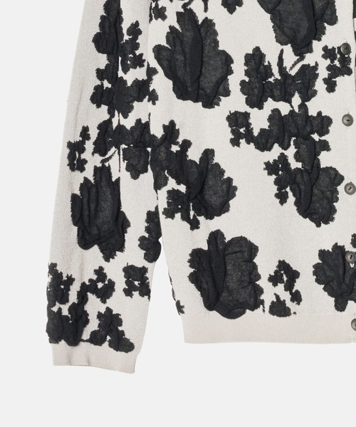 LE CIEL BLEU(ルシェルブルー)の「フラワージャカードカーディガン / Flower Jacquard Cardigan(ニット/セーター・レディース・ライトグリーン/ライトグレー/ライトブルー・36)」の13枚目の写真