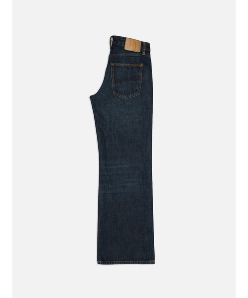 Nudie Jeans(ヌーディージーンズ)の「Nudie Jeans/ヌーディージーンズ Wide Heidi / ローウエストワイドレッグジーンズ / Warm Wave / レングス28(デニムパンツ・レディース・ライトインディゴブルー・25/26/27/28)」の2枚目の写真