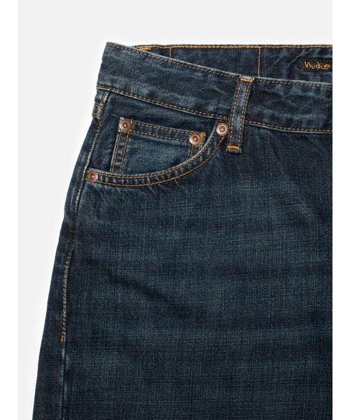 Nudie Jeans(ヌーディージーンズ)の「Nudie Jeans/ヌーディージーンズ Wide Heidi / ローウエストワイドレッグジーンズ / Warm Wave / レングス28(デニムパンツ・レディース・ライトインディゴブルー・25/26/27/28)」の4枚目の写真