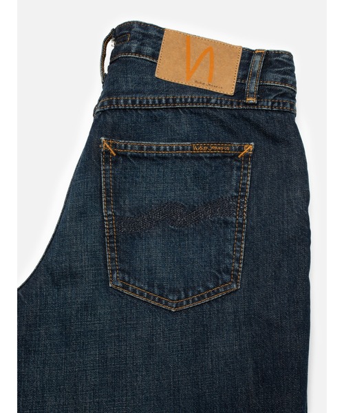 Nudie Jeans(ヌーディージーンズ)の「Nudie Jeans/ヌーディージーンズ Wide Heidi / ローウエストワイドレッグジーンズ / Warm Wave / レングス28(デニムパンツ・レディース・ライトインディゴブルー・25/26/27/28)」の6枚目の写真