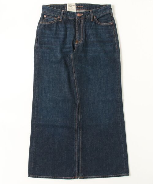 Nudie Jeans(ヌーディージーンズ)の「Nudie Jeans/ヌーディージーンズ Wide Heidi / ローウエストワイドレッグジーンズ / Warm Wave / レングス28(デニムパンツ・レディース・ライトインディゴブルー・25/26/27/28)」の7枚目の写真
