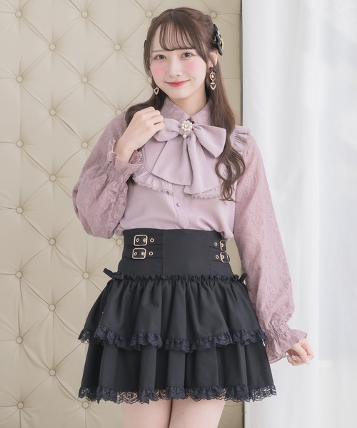 ROJITA(ロジータ)の「ボウタイリボンブラウス(シャツ/ブラウス・レディース・ブラック/ピンク/ホワイト・FREE)」の19枚目の写真