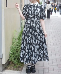 axes femme｜アクシーズファムのワンピース（花柄・ボタニカル柄）通販