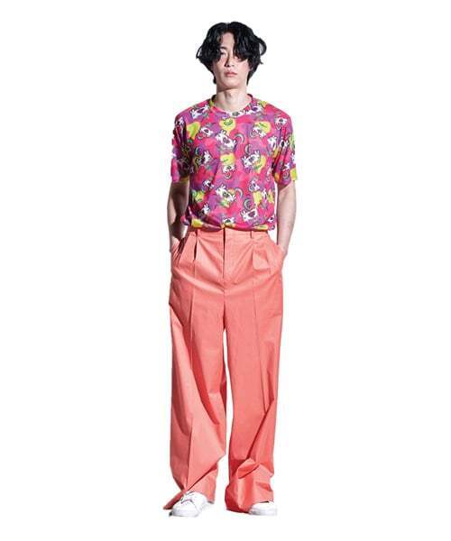 GREEDILOUS(グリディアス)の「ピーチワイドパンツ(その他パンツ・メンズ・その他・S/M/L/XS)」の1枚目の写真