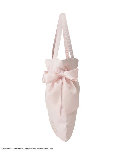 Maison de FLEUR（メゾンドフルール）の「ポケモン ダブルリボントート（トートバッグ・レディース・ブラック/ピンク・FREE）」の17枚目の写真