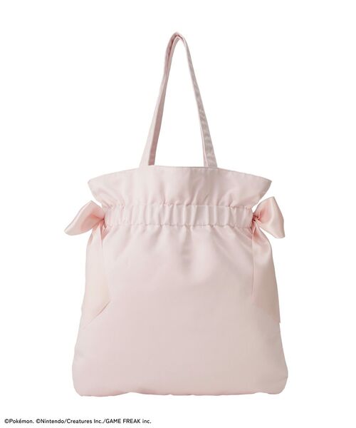 Maison de FLEUR（メゾンドフルール）の「ポケモン ダブルリボントート（トートバッグ・レディース・ブラック/ピンク・FREE）」の16枚目の写真