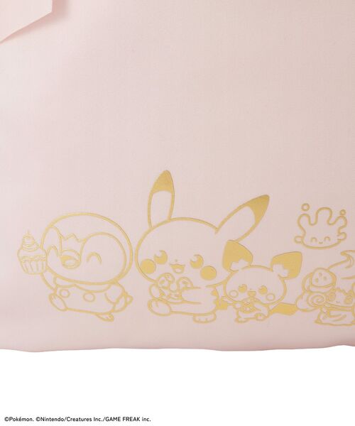 Maison de FLEUR（メゾンドフルール）の「ポケモン ダブルリボントート（トートバッグ・レディース・ブラック/ピンク・FREE）」の12枚目の写真