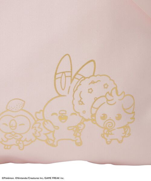 Maison de FLEUR（メゾンドフルール）の「ポケモン ダブルリボントート（トートバッグ・レディース・ブラック/ピンク・FREE）」の10枚目の写真