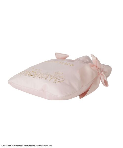 Maison de FLEUR（メゾンドフルール）の「ポケモン ダブルリボントート（トートバッグ・レディース・ブラック/ピンク・FREE）」の6枚目の写真