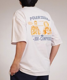 POLeR（ポーラー）の「【ムラサキスポーツ限定】POLER ポーラー 半袖 Tシャツ 水陸両用 RND EMB DRY SURF TEE 269MCV0038（Tシャツ/カットソー）」
