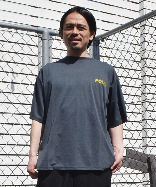 POLeR(ポーラー)の「【ムラサキスポーツ限定】POLER/ポーラー 半袖 Tシャツ 水陸両用 RND EMB DRY SURF TEE 269MCV0038(Tシャツ/カットソー・メンズ・ブラック/ホワイト/チャコール・M/XL/L)」の19枚目の写真