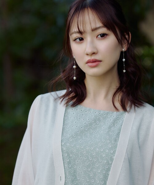 TOCCA(トッカ)の「STARRY SKY ドレス(ワンピース・レディース・サックスブルー系7/ライトグリーン系7/ブラック系7・0/2/4/6)」の5枚目の写真