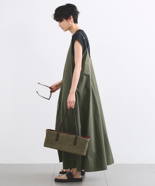 BARNYARDSTORM（バンヤードストーム）の「BARNYARDSTORM / トラベルキャミワンピース【撥水 / JAPAN FABRIC】＜セットアップ対応＞（ワンピース・レディース・カーキ・FREE）」の18枚目の写真
