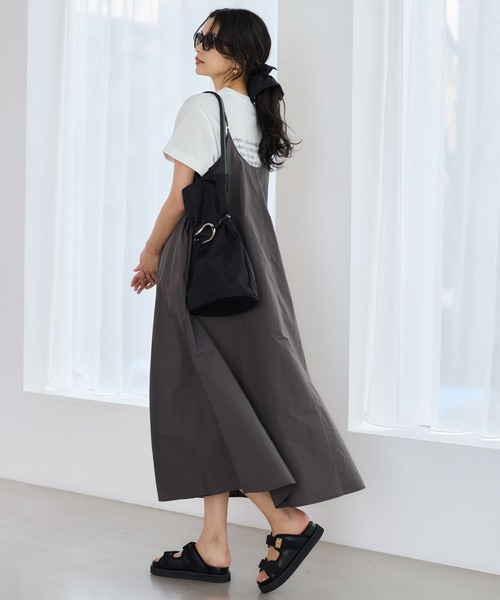 BARNYARDSTORM（バンヤードストーム）の「BARNYARDSTORM / トラベルキャミワンピース【撥水 / JAPAN FABRIC】＜セットアップ対応＞（ワンピース・レディース・カーキ・FREE）」の14枚目の写真