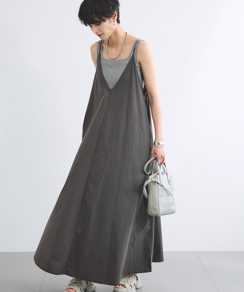 BARNYARDSTORM（バンヤードストーム）の「BARNYARDSTORM / トラベルキャミワンピース【撥水 / JAPAN FABRIC】＜セットアップ対応＞（ワンピース・レディース・カーキ・FREE）」の19枚目の写真