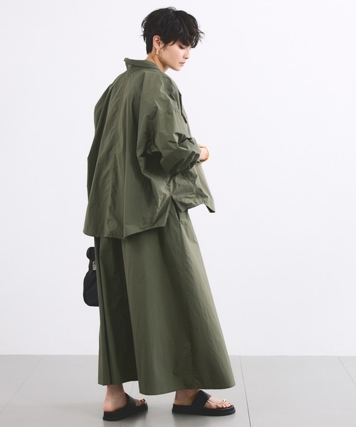 BARNYARDSTORM（バンヤードストーム）の「BARNYARDSTORM / トラベルキャミワンピース【撥水 / JAPAN FABRIC】＜セットアップ対応＞（ワンピース・レディース・カーキ・FREE）」の9枚目の写真