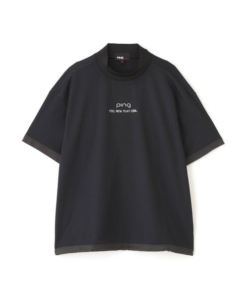 PING(ピン)の「【PING APPAREL】サンベール×クールフローカノコ半袖ハイネックシャツ <GOLD> (LADIES)(Tシャツ/カットソー・レディース・ブラック/ピンク/ホワイト・S/M/L/LL)」の18枚目の写真