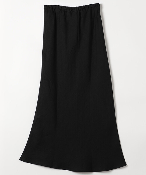 Firsthand（ファーストハンド）の「Baserange/ベースレンジ DYDINE SKIRT / シアーリネンスカート（スカート・レディース・ブラック・SMALL）」の5枚目の写真