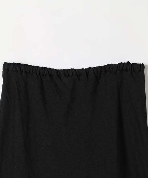 Firsthand（ファーストハンド）の「Baserange/ベースレンジ DYDINE SKIRT / シアーリネンスカート（スカート・レディース・ブラック・SMALL）」の6枚目の写真