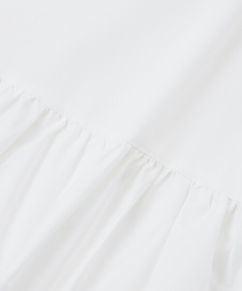 MACKINTOSH PHILOSOPHY(マッキントッシュ フィロソフィー)の「【WEB&一部店舗限定】タフタコンビカットソー(Tシャツ/カットソー・レディース・チャコールグレー/オフホワイト/ブラック・38)」の14枚目の写真