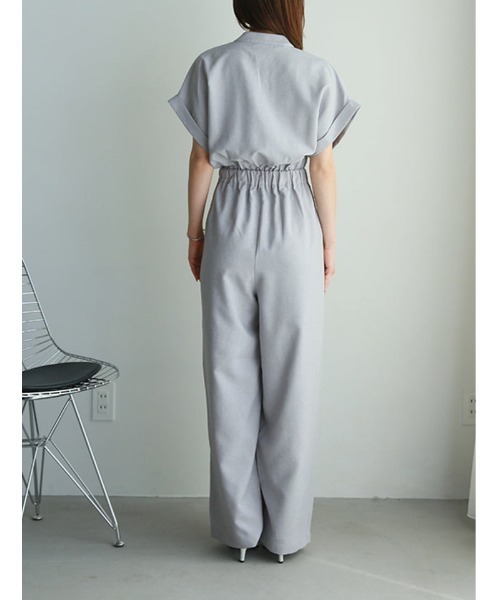fifth(フィフス)の「【kannaセレクト】カシュクールオールインワン(つなぎ/オールインワン・レディース・ネイビー/グレー・XS/M)」の15枚目の写真