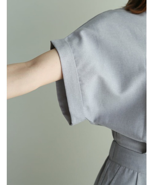 fifth(フィフス)の「【kannaセレクト】カシュクールオールインワン(つなぎ/オールインワン・レディース・ネイビー/グレー・XS/M)」の20枚目の写真