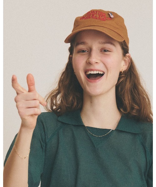 THE SHINZONE(ザ シンゾーン)の「BOATIES TOUR CAP 26MMSIT05(キャップ・レディース・ブラック/ブラウン・FREE)」の7枚目の写真