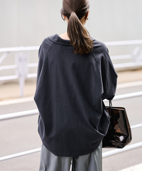 ≪追加≫CHAMPION/チャンピオン 別注JERSEY HALF ZIP TEE 2（Tシャツ