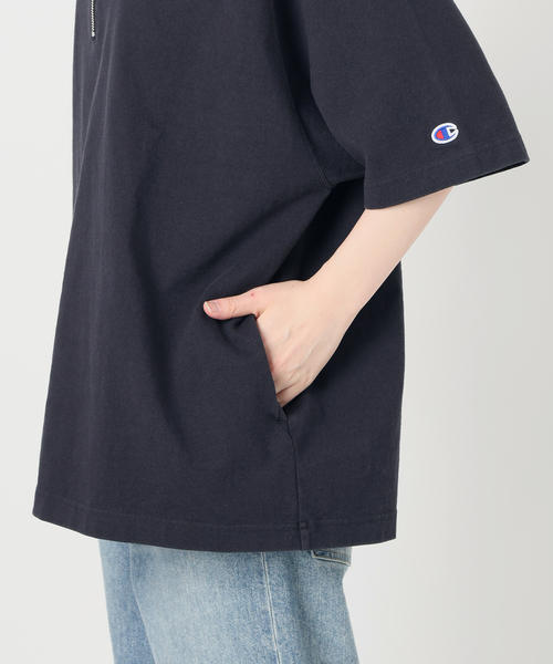 ≪追加≫CHAMPION/チャンピオン 別注JERSEY HALF ZIP TEE 2（Tシャツ